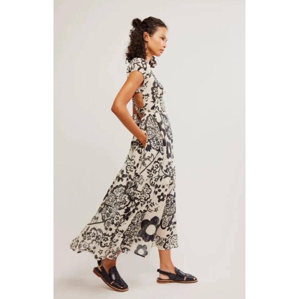 Free People Ultraviolet Maxi Dress size Small